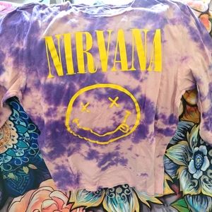 Nirvana Long Sleeve Tshirt